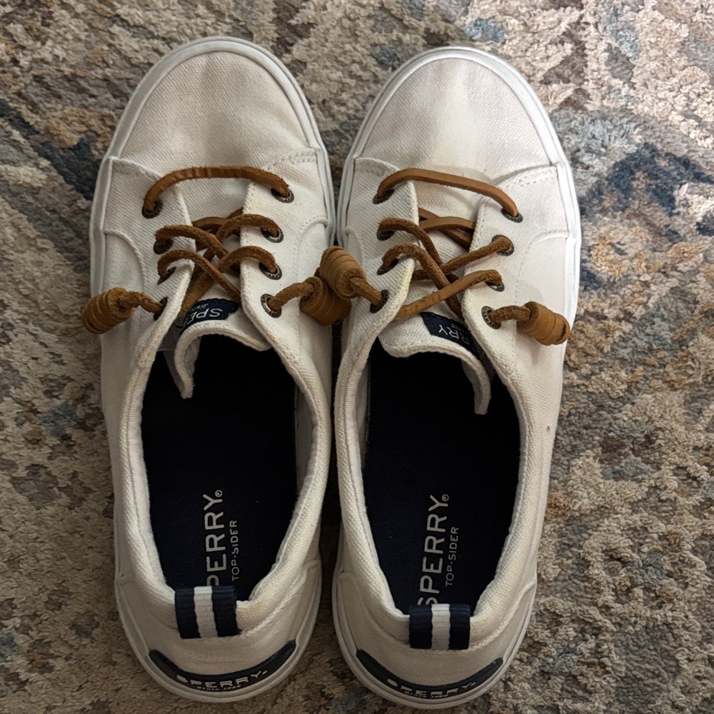 Sperry women's White Canvas Shoes